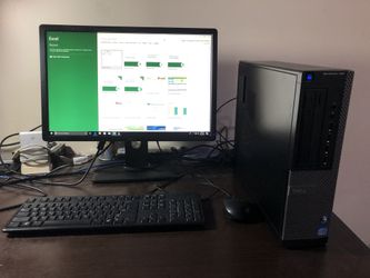 Dell Complete Desktop 🖥 i5 Quad Core + Microsoft Office + Windows 10 Pro