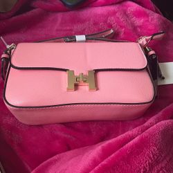 Pink Tommy Hilfiger Shoulder Bag