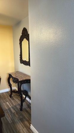 Mirror and table ceramic