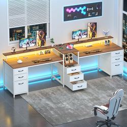 8 inch 2 person desk or gaming desk