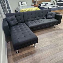 Black Sectional Sale 