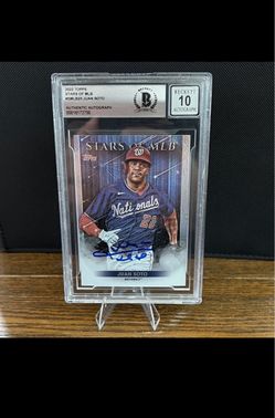 Topps 2022 Series 1 Juan Soto Stars of MLB #SMLB-23 On Card Auto