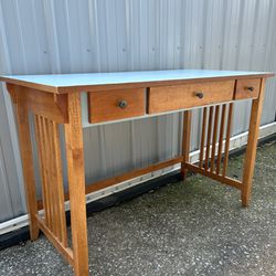 Long Wooden Table