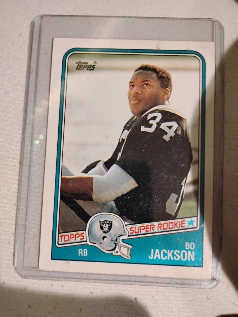1988 Topps Super Rookie Bo Jackson