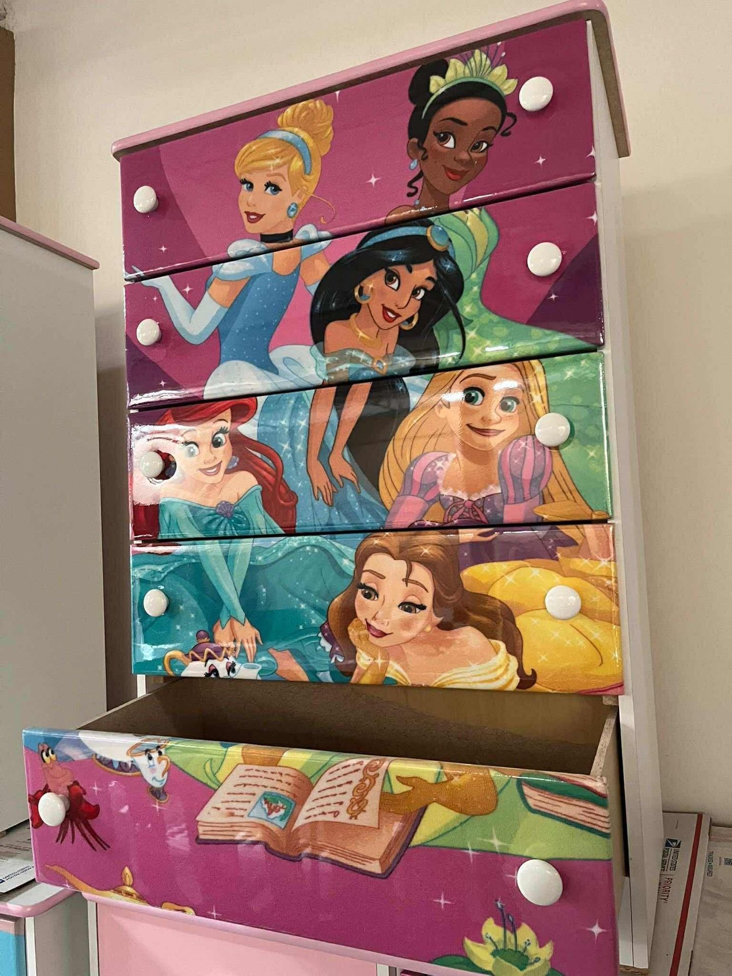 New 5 Drawers Princess