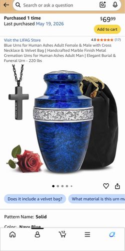 New Blue Urn