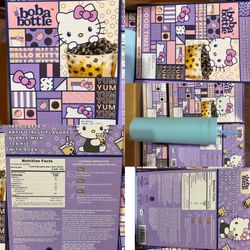 Hello kitty boba tea kits