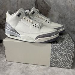 JORDAN 3 Size 10.5 Women 9 MEN
