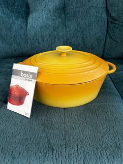 Staub Basix Oval Dutch Oven Yellow