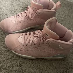 Women's Nike Jordan Jumpman MVP sneakers in the "Pink Glaze"
