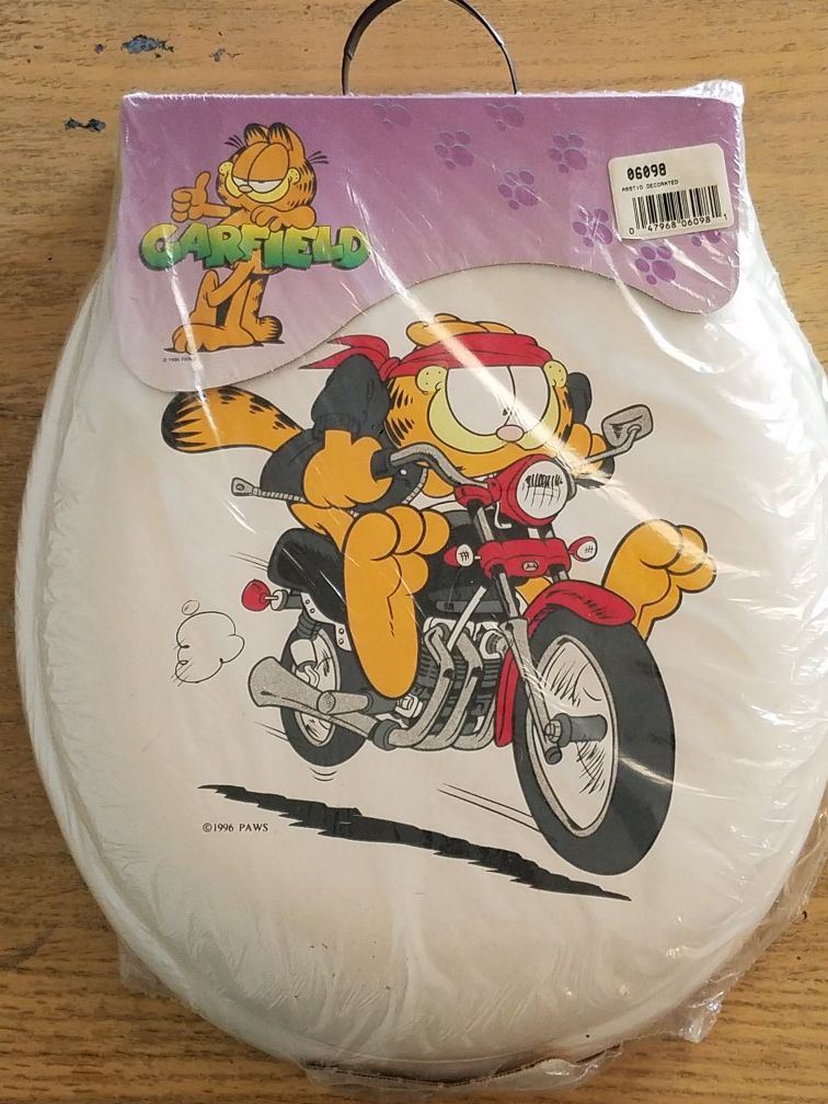 Garfield 1996 Paws Toilet Seat