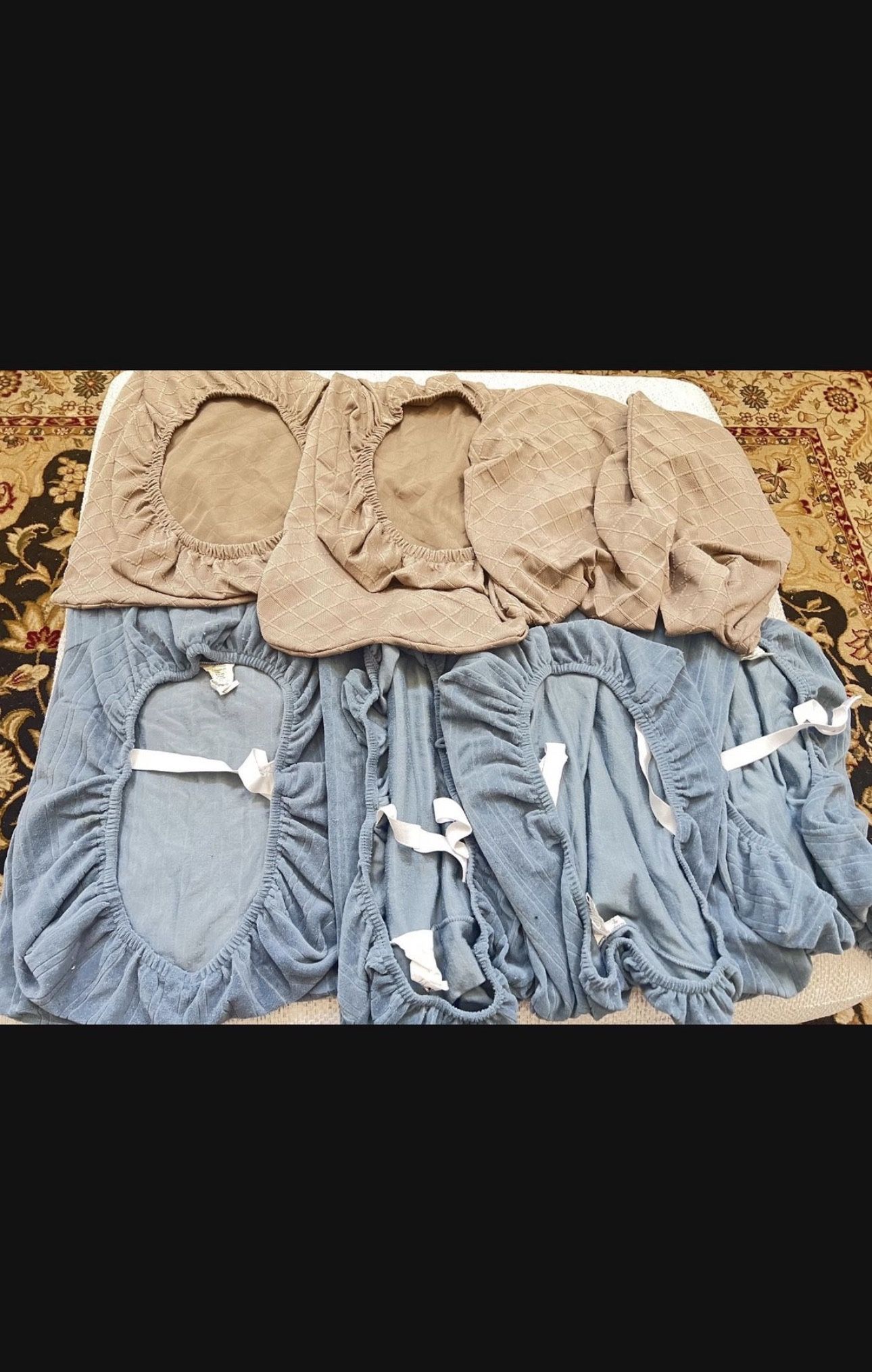 Forros Para Sillas $30 Por Los Dos Sets De 4