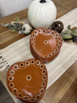 Platos corazón ( precio es por cada plato)