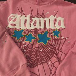 Pink Atlanta Spider hoodie