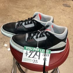 Jordan 3 OG Black Cement