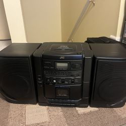 JVC Portable CD/Cassette Player 