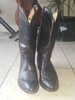 J Chisholm leather boots size 11 1/2 Men's