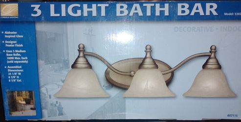 Cordelia Lighting 3 Light Bath Bar