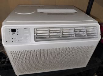 tcl 8000 btu smart window air conditioner fan and dehumidifier