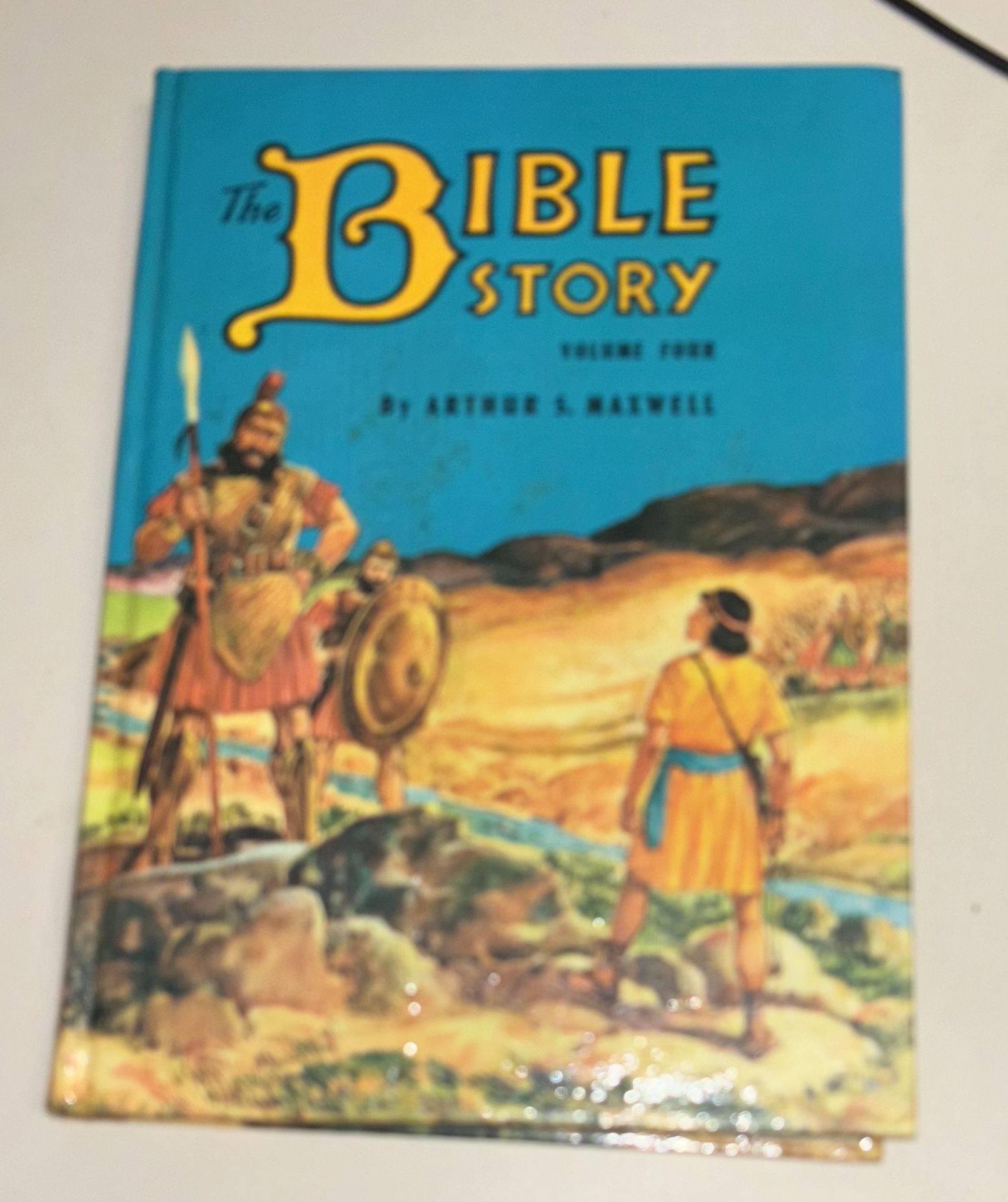 The Bible Story Book 4 By Arthur S. Maxwell (1975 Hardcover) Vintage
