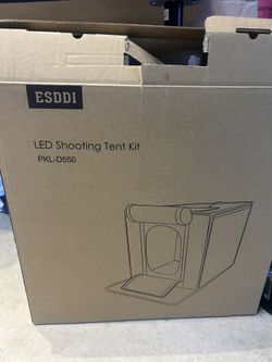 24x24" Photo Studio Light Box Kit W/ Multiple Color Backways Large