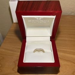 Wedding Band, Yellow Gold, Size 6.5