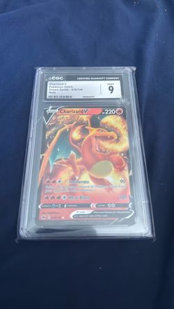 Charizard V CGC 9 Crown Zenith 018/159 Holo