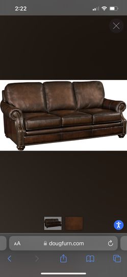 Genuine Leather Couch