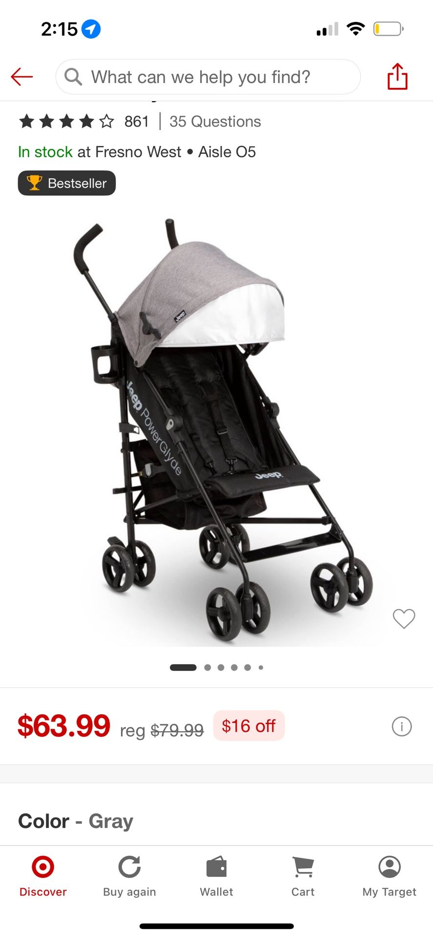 Carriola 2 umbrella strollers