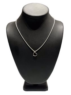 Cadena De Plata Con Dije De Corazon 