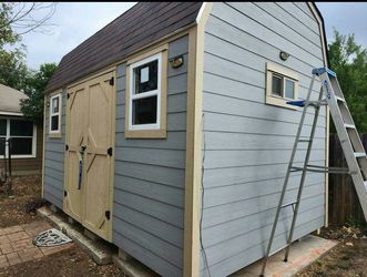 10x16 Double Loft Barn Shed Included Features On Discription 