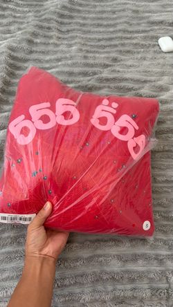 1:1 Sp5der Red Hoodie Size Small