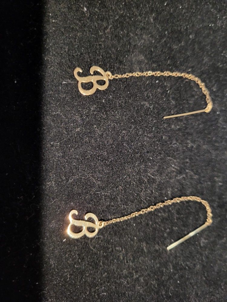 14k Yellow Gold Earrings