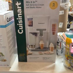 Cuisinart Soft Serve Ice Cream And Slushie Maker