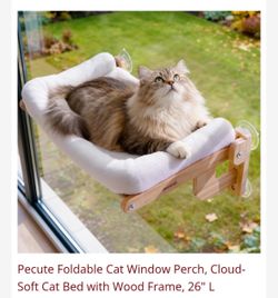 Cat bed window perch NEW