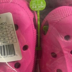 Pink Crocs
