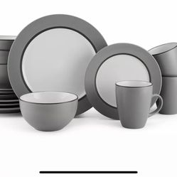 Pfaltzgraff Greyson 16 Piece Plate Set NEW