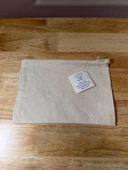 NEW - Medium Canvas Craft Zipper Pouch