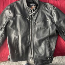 Leather Bike Jacket Wild Wear 
