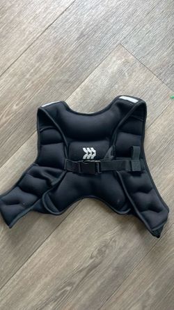 Black Weighted Training Vest