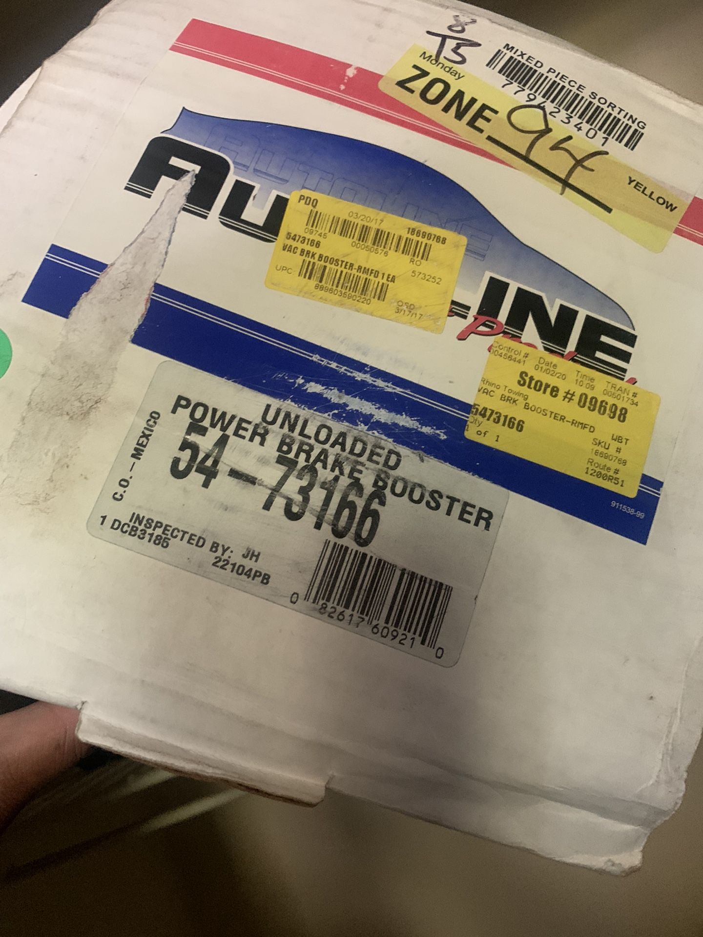 Power Brake Booster Never Used For A Mazda Tribute 2003