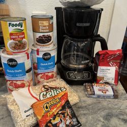 Coffee Machine and Rest Of The Stuff In The Picture 