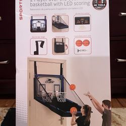 2 Player Over Door Basketball Hoop