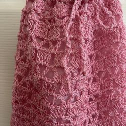Pink Handmade Shoulder Bag