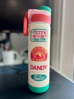 Starbucks x Dandy Limited Edition Stainless Road Trip Water Bottle 26oz NEW!