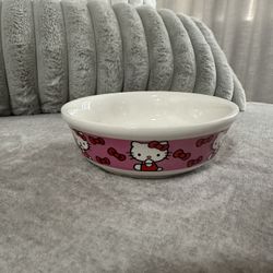 Dog/Cat Hello Kitty Bowl