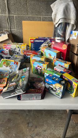 Legos brand new !!! Yardsale 7/12 !! 9637 Gunn Ave