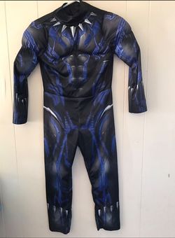 Black Panther Suit (Boys Size 6/7)