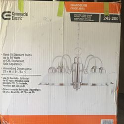 Commercial electric chandelier