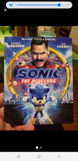 Sonic blu ray dvd combo brand new sealed with slip cover